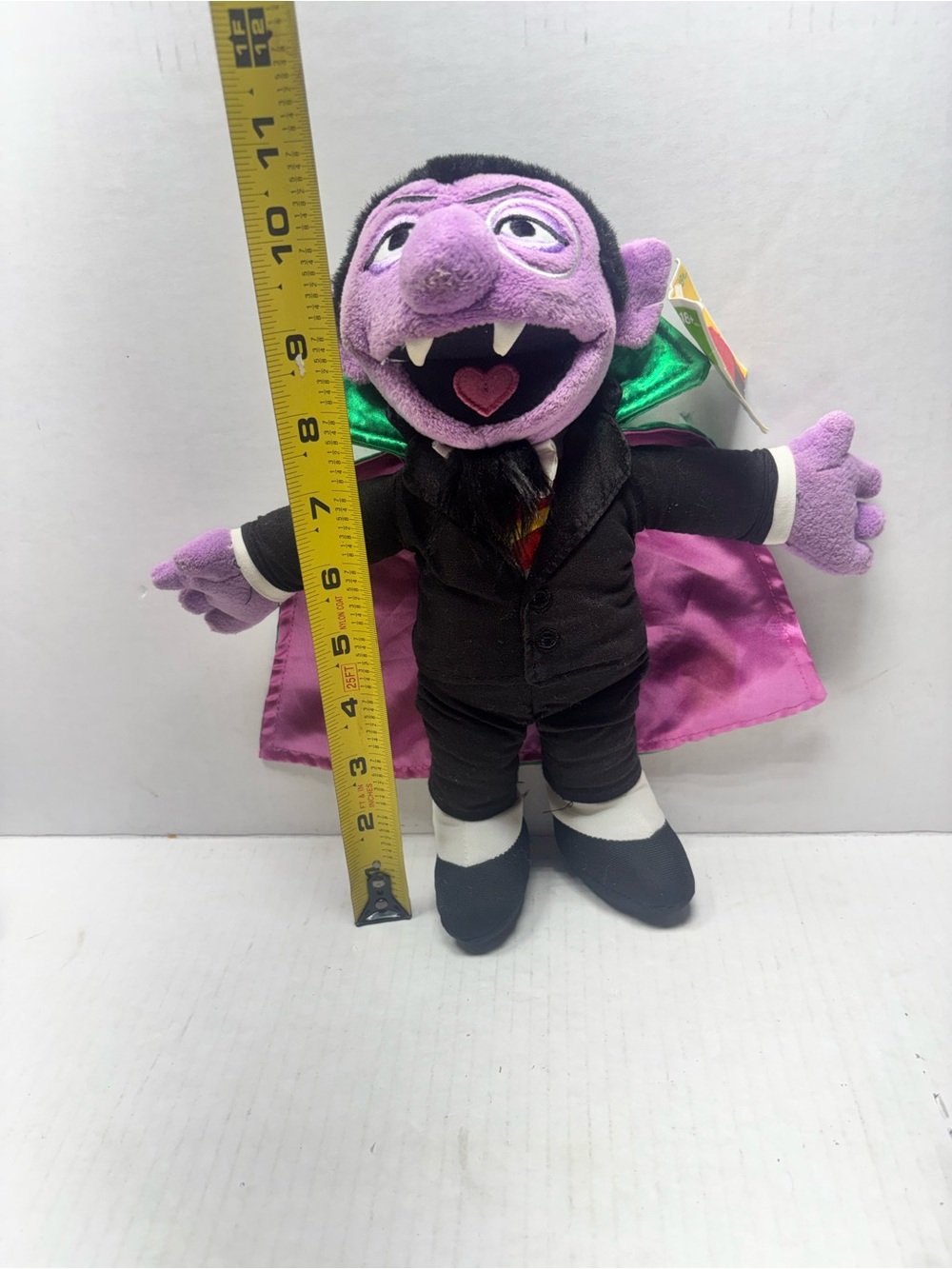 Sesame Place Street Sea World
11” The Count Plush Toy 2018